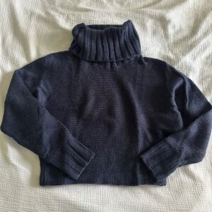 VS Cropped turtleneck sweater